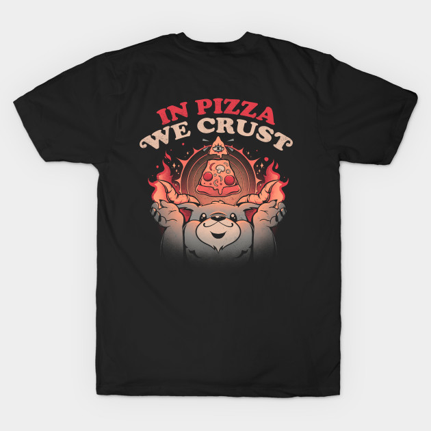 In Pizza We Crust - Cute Funny Evil Creepy Baphomet Gift by eduely